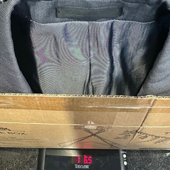 Calvin Klein Wool Blazer Men Size 42R Gray Extreme Slim Fit 2 Button Suit Jacket - Picture 16 of 16